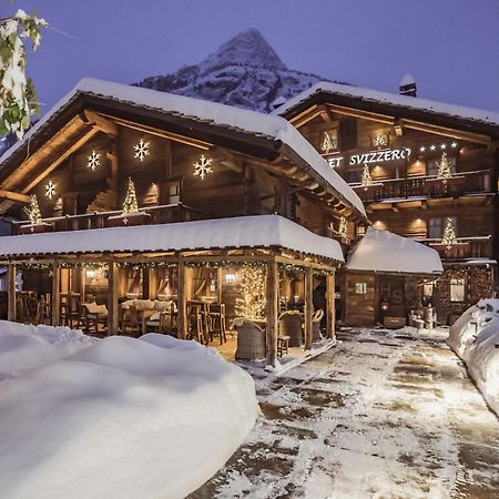 Chalet-Hotel Svizzero Courmayeur Dış mekan fotoğraf