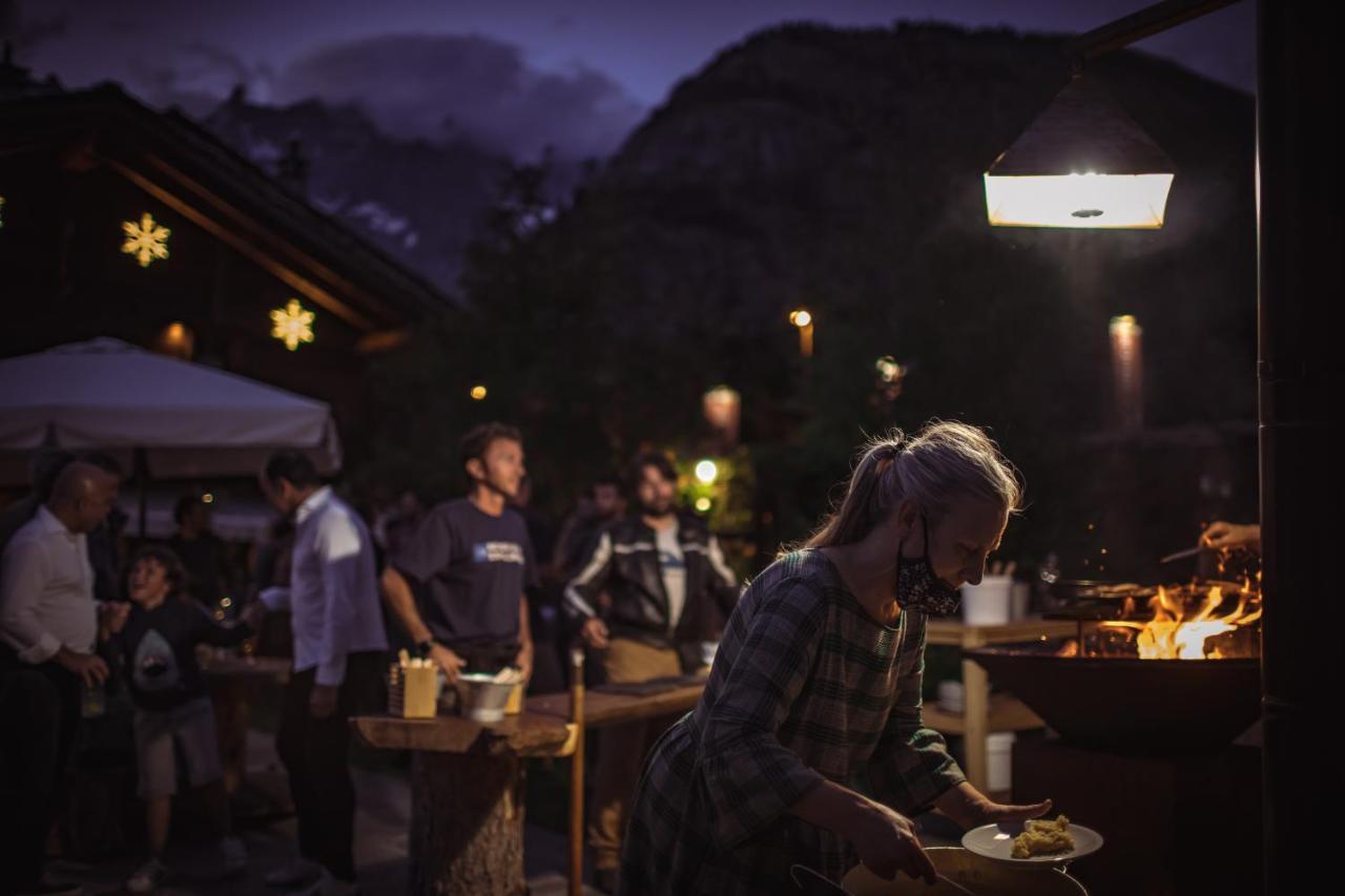 Chalet-Hotel Svizzero Courmayeur Dış mekan fotoğraf