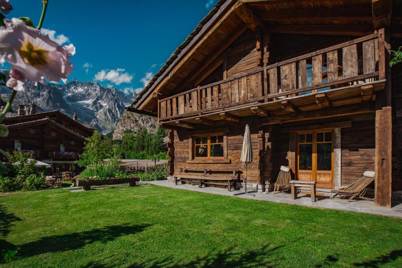 Chalet-Hotel Svizzero Courmayeur Dış mekan fotoğraf